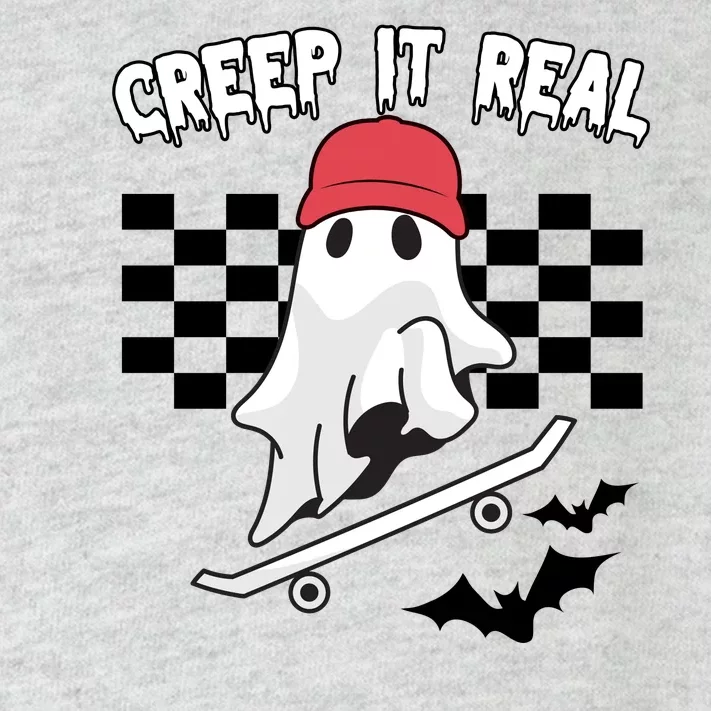 Creek It Real Funny Ghost Halloween Toddler Long Sleeve Shirt