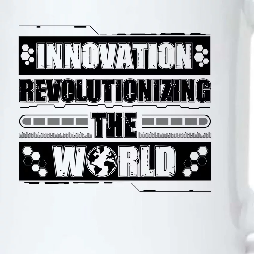 Cool Innovation Revolutionizing The World A Future Inventor Gift Black Color Changing Mug