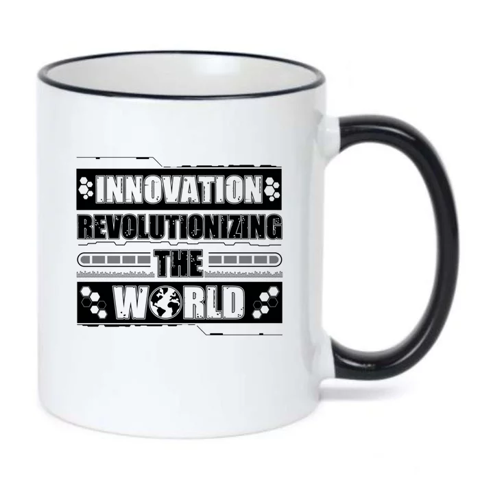 Cool Innovation Revolutionizing The World A Future Inventor Gift Black Color Changing Mug