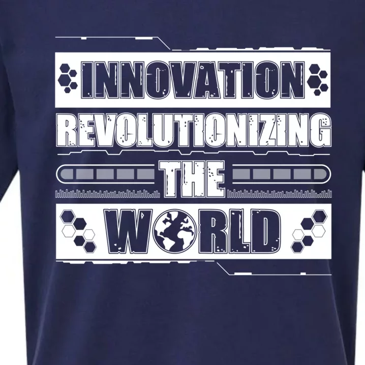 Cool Innovation Revolutionizing The World A Future Inventor Gift Sueded Cloud Jersey T-Shirt