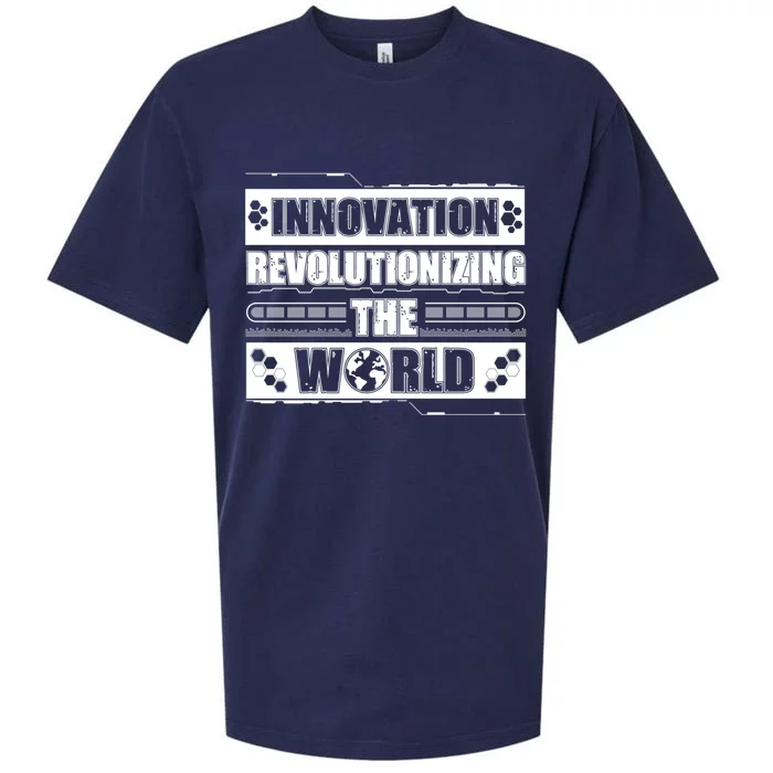 Cool Innovation Revolutionizing The World A Future Inventor Gift Sueded Cloud Jersey T-Shirt