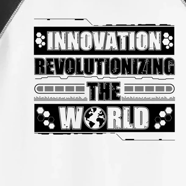 Cool Innovation Revolutionizing The World A Future Inventor Gift Toddler Fine Jersey T-Shirt