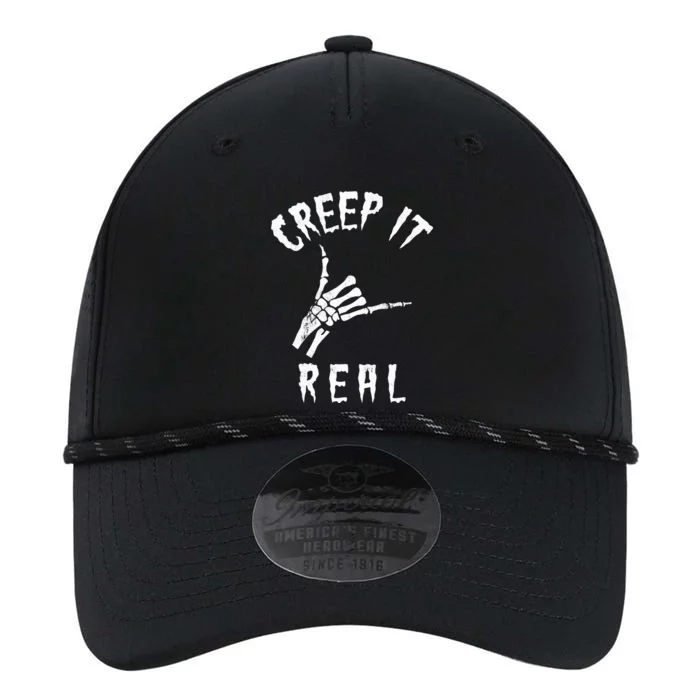 Creep It Real Skeleton Hand Shaka Performance The Dyno Cap