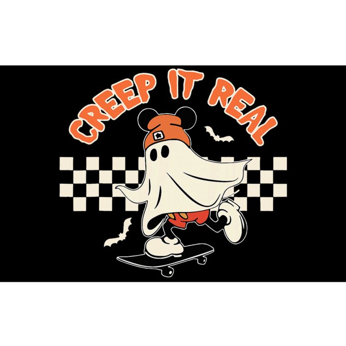 Creep It Real Spooky Ghost Mouse Bumper Sticker