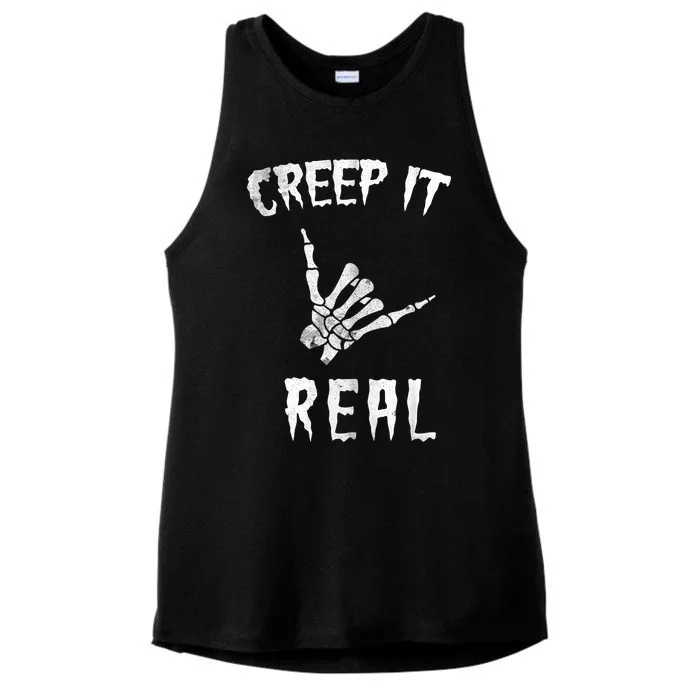 Creep It Real Ladies Tri-Blend Wicking Tank