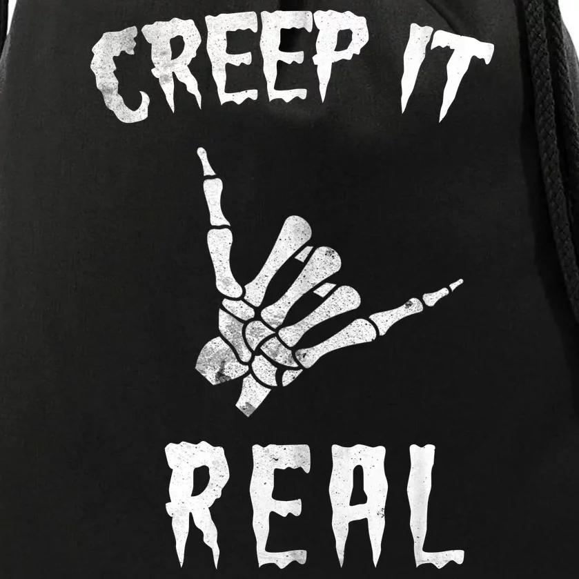 Creep It Real Drawstring Bag