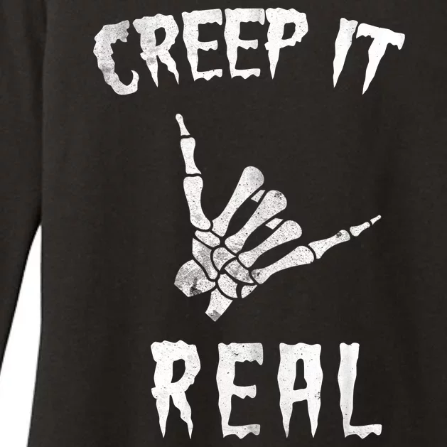 Creep It Real Womens CVC Long Sleeve Shirt