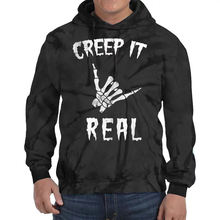 Creep It Real Tie Dye Hoodie