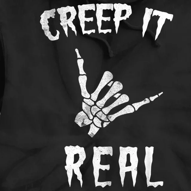 Creep It Real Tie Dye Hoodie