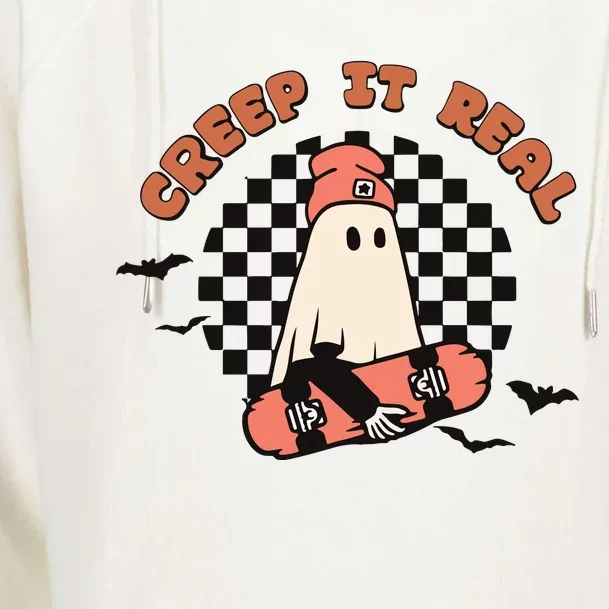 Creep It Real Womens Funnel Neck Pullover Hood