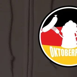 Circle Oktoberfest Logo Full Zip Hoodie