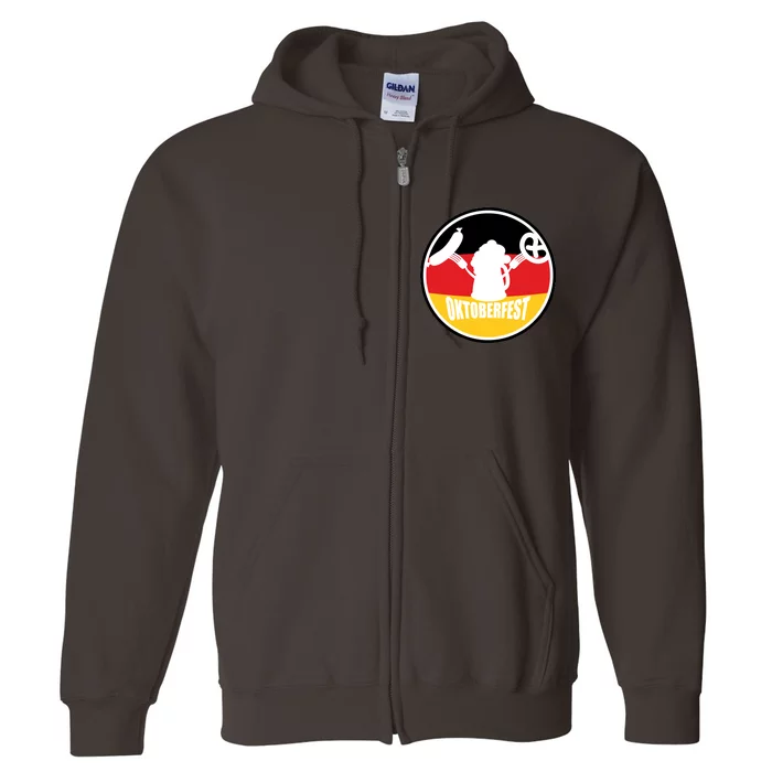 Circle Oktoberfest Logo Full Zip Hoodie