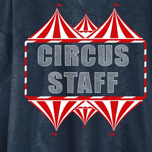 Circus Staff Hooded Wearable Blanket