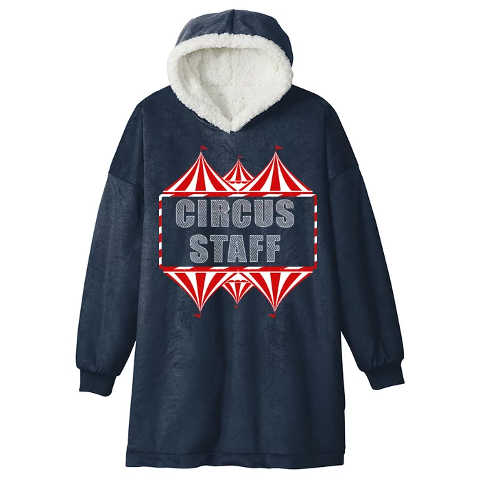 Circus Staff Hooded Wearable Blanket