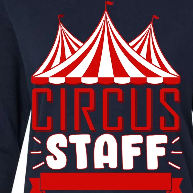 Circus Staff Funny Clown Movie Womens Cotton Relaxed Long Sleeve T-Shirt