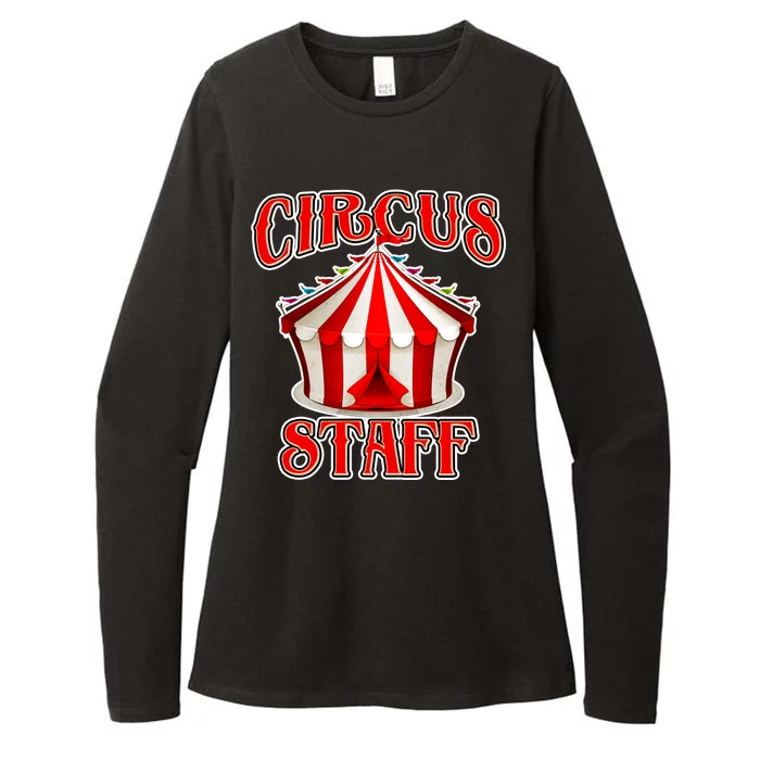 Circus Staff Tent Womens CVC Long Sleeve Shirt