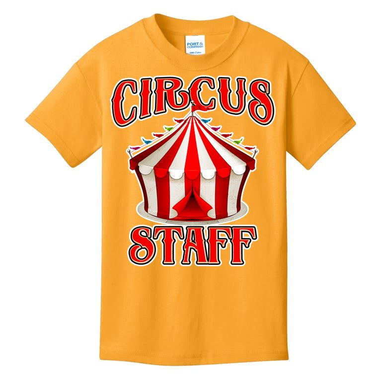 Circus Staff Tent Kids T-Shirt