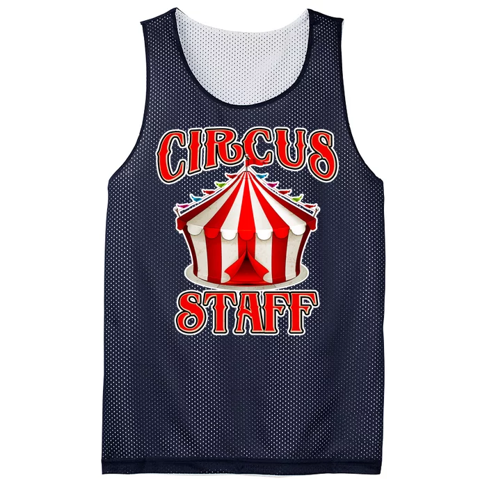 Circus Staff Tent Mesh Reversible Basketball Jersey Tank