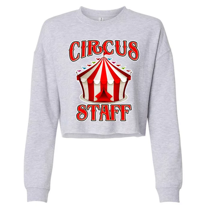 Circus Staff Tent Cropped Pullover Crew