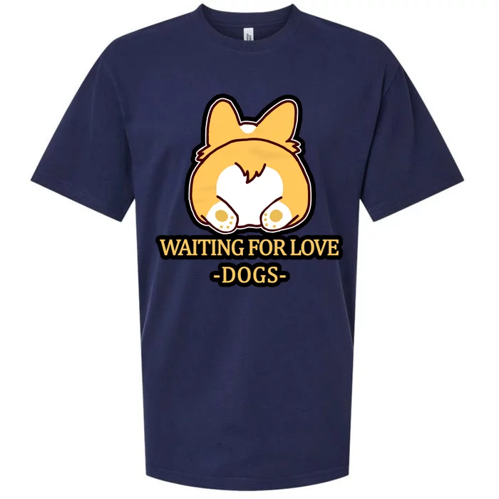 Cirgi Butt Waiting For Love Sueded Cloud Jersey T-Shirt