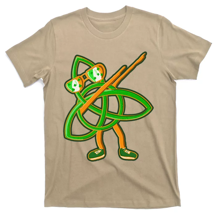 Celtic Irish Symbol St Patricks Day Dabbingrinity Knot T-Shirt