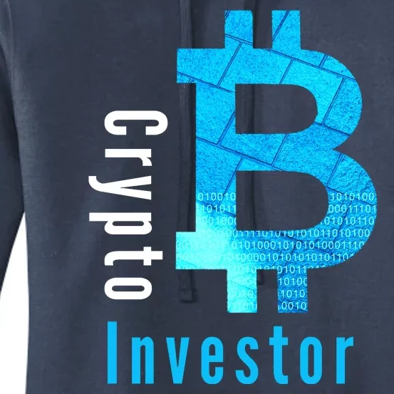 Crypto Investor, Satoshi, Bitcoin, Blockchain, Cryptocurrency, DeFi, BTC Women's Pullover Hoodie