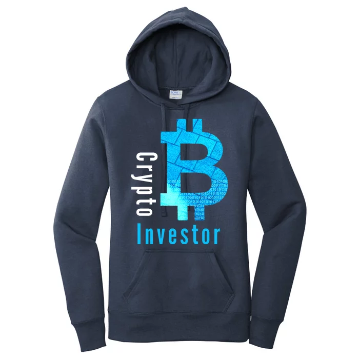 Crypto Investor, Satoshi, Bitcoin, Blockchain, Cryptocurrency, DeFi, BTC Women's Pullover Hoodie