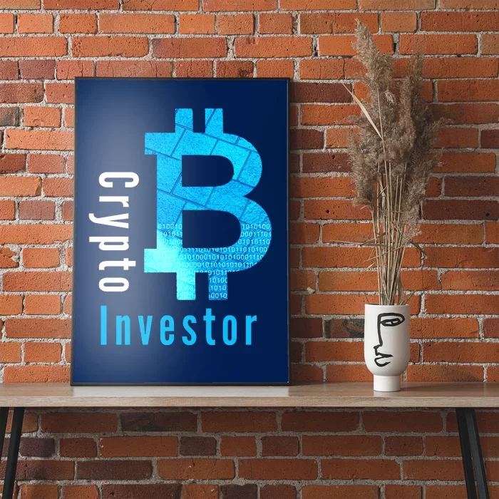 Crypto Investor, Satoshi, Bitcoin, Blockchain, Cryptocurrency, DeFi, BTC Poster