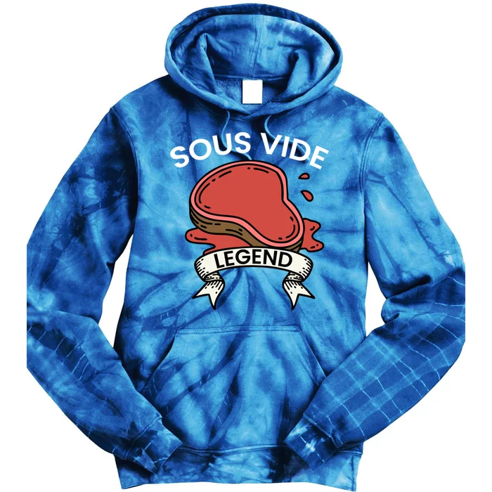 Cook I Sous Vide Legend I Cooking Kitchen Cook Hobby Chef Gift Tie Dye Hoodie