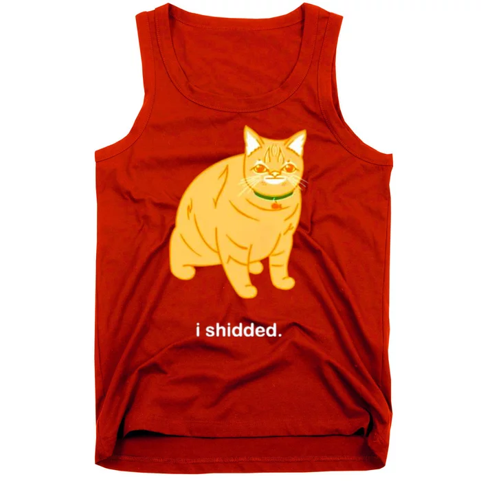 Cat I Shidded Shirt Tank Top