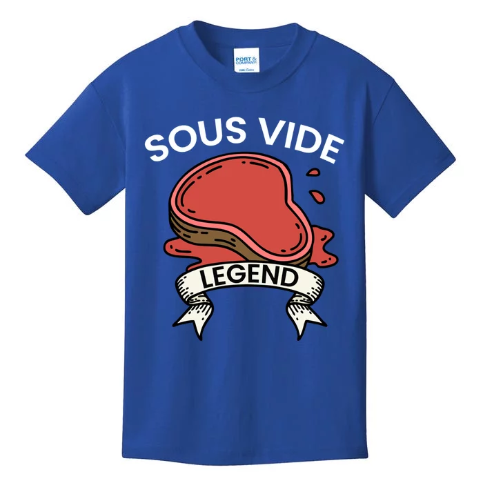 Cook I Sous Vide Legend I Cooking Kitchen Cook Hobby Chef Gift Kids T-Shirt