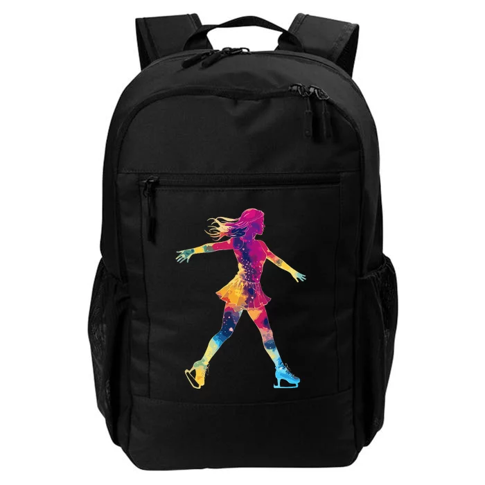 Cute Ice Skating Skater Figure Skating Daily Commute Backpack