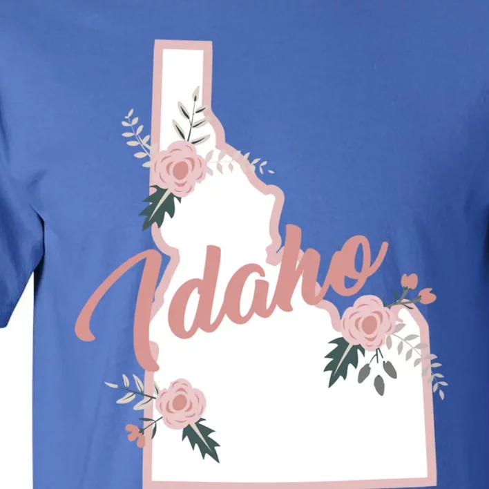 Cute Idaho State Floral Rose Gift Tall T-Shirt