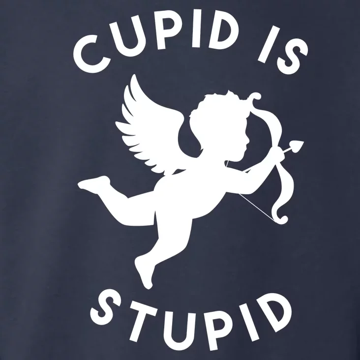 Cupid Is Stupid Anti Valentine Toddler Hoodie