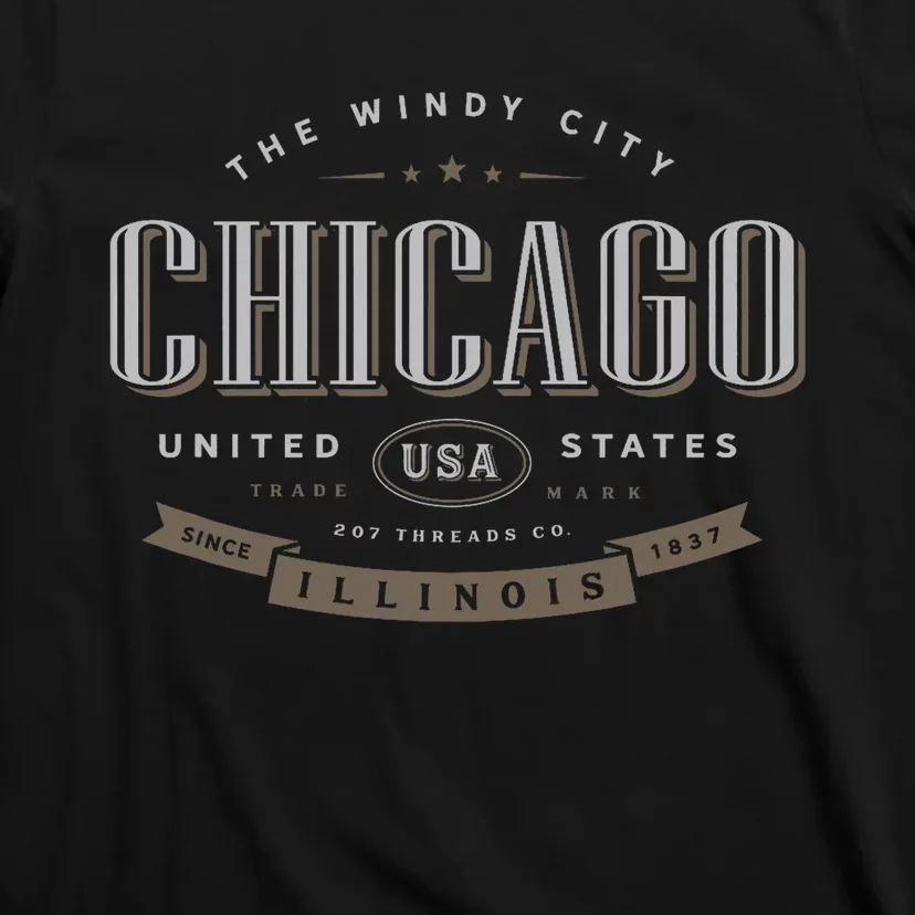 Chicago Illinois Souvenir T-Shirt