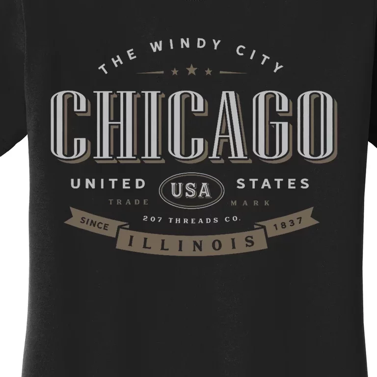 Chicago Illinois Souvenir Women's T-Shirt