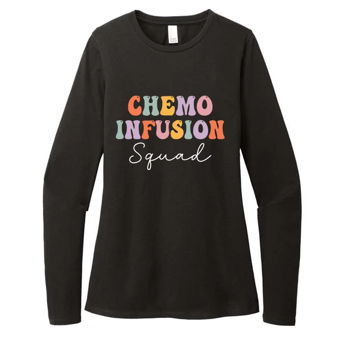 Chemo Infusion Squad Future Oncology Nurse Nursing School Womens CVC Long Sleeve Shirt