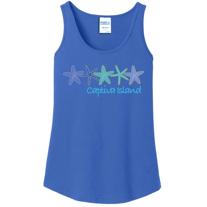 Captiva Island Tropical Vacation Beach Great Gift Ladies Essential Tank