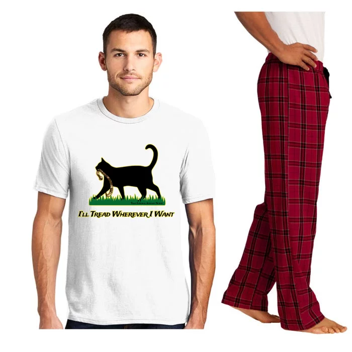 Cat I’Ll Tread Wherever I Want Pajama Set