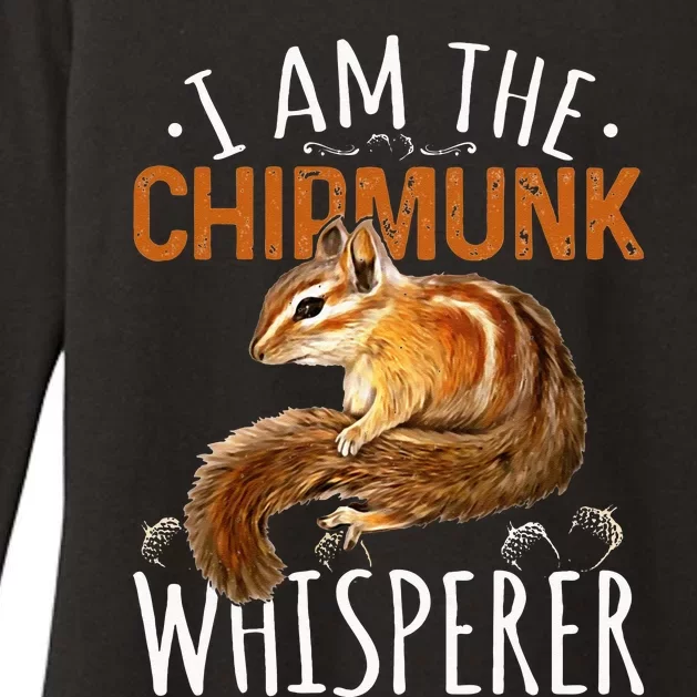 Chipmunk Im The Whisperer Chipmunk Womens CVC Long Sleeve Shirt