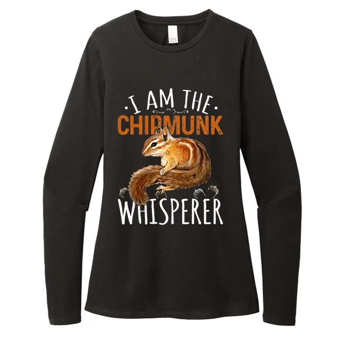 Chipmunk Im The Whisperer Chipmunk Womens CVC Long Sleeve Shirt