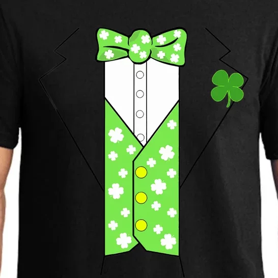 Costume Irish Tuxedo Funny St Patricks Day Boy Pajama Set