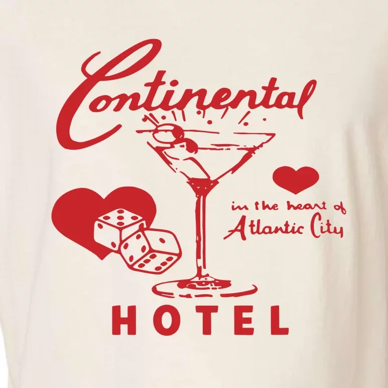 Continental In The Heart Of Atlantic City Hotel Garment-Dyed Women's Muscle Tee