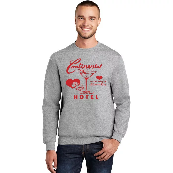 Continental In The Heart Of Atlantic City Hotel Tall Sweatshirt