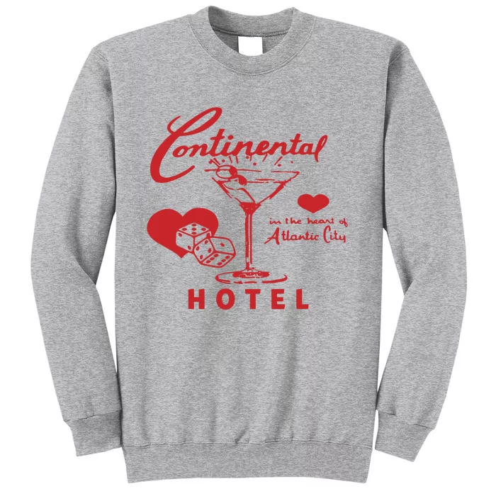 Continental In The Heart Of Atlantic City Hotel Tall Sweatshirt