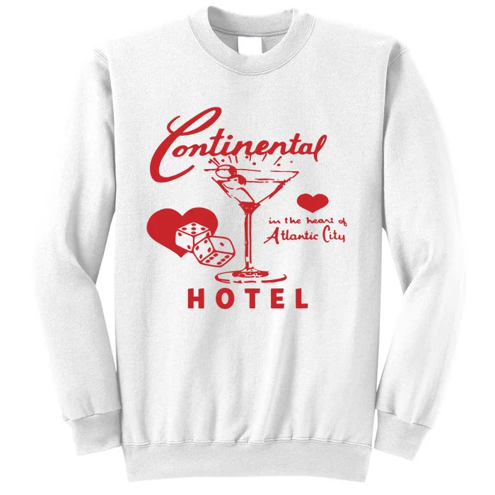 Continental In The Heart Of Atlantic City Hotel Sweatshirt