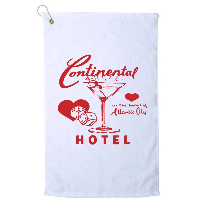 Continental In The Heart Of Atlantic City Hotel Platinum Collection Golf Towel