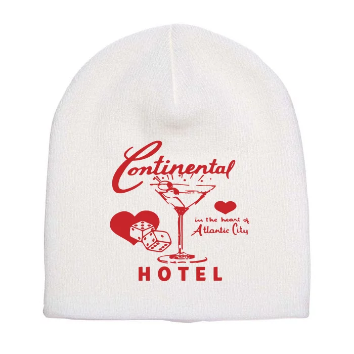 Continental In The Heart Of Atlantic City Hotel Short Acrylic Beanie