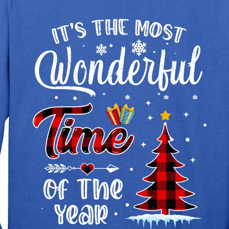 Christmas ItS The Most Wonderful Time Of The Year Meaningful Gift Tall Long Sleeve T-Shirt