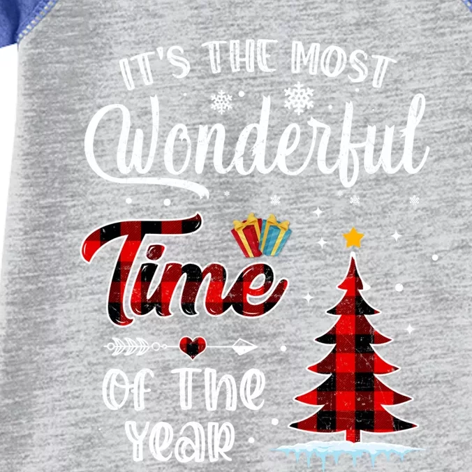 Christmas ItS The Most Wonderful Time Of The Year Meaningful Gift Infant Baby Jersey Bodysuit